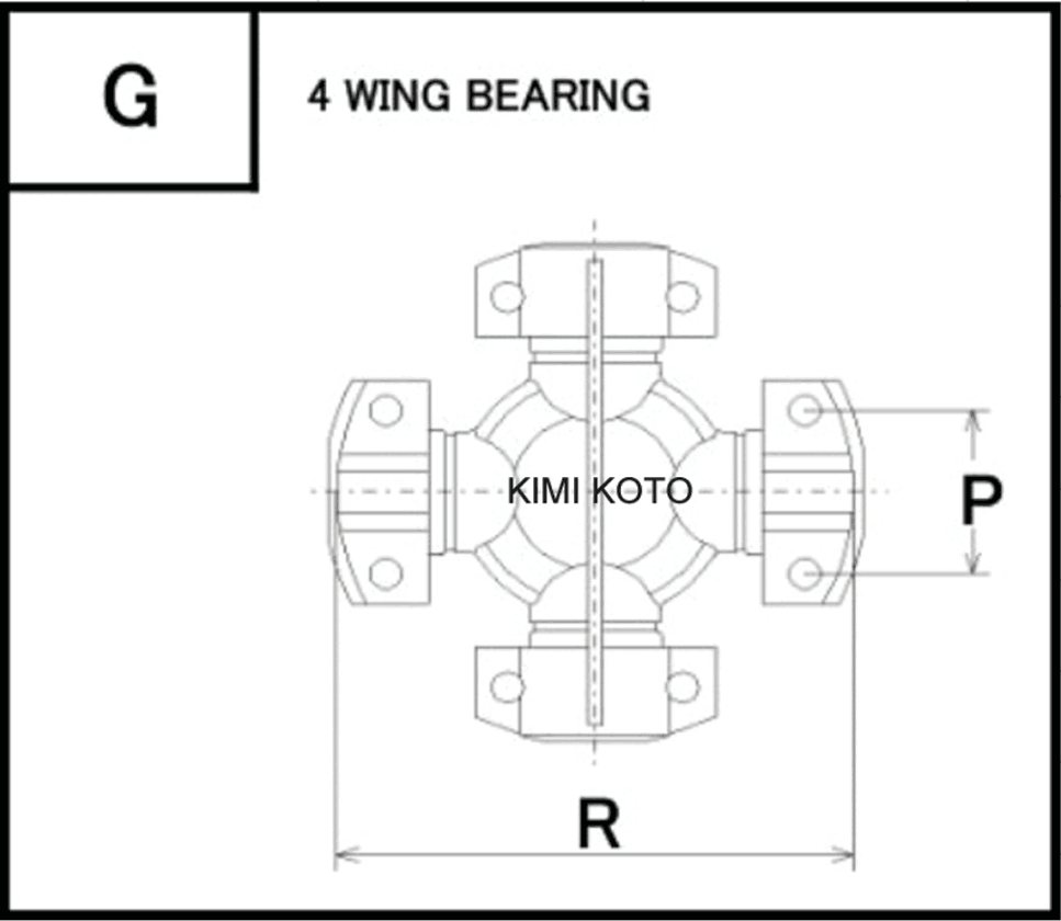 4 Wing Bearing(G)